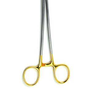 Porte-aiguille micro-chirurgical manuel Heaney de qualité supérieure, 15 cm, pointe courbée, en acier inoxydable, certifié CE, pour gynécologie - Product Image 5