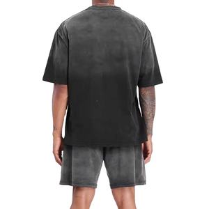 Ensemble de survêtement d'été pour homme en coton uni, séchage rapide, 2 pièces, avec logo personnalisé, en tissu éponge, fabriqué par BROWARD SPORTS 2026 - Product Image 5