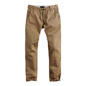 Pantalones Chinos Casuales de Corte Recto para Hombre, Cómodos, de Mezcla de Algodón, para Oficina y Trabajo, Ajuste Delgado, Moda Urbana Moderna - Product Image 1