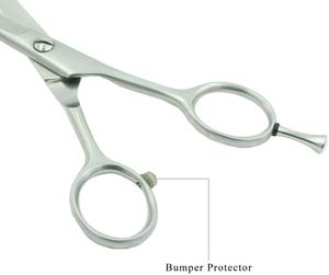 กรรไกรตัดผมสีเงิน5 "สำหรับช่างตัดผมอุปกรณ์จัดแต่งทรงผมอเนกประสงค์อย่างยั่งยืนสำหรับมืออาชีพ - Product Image 2