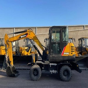 Excavadora de cadenas robusta y estable diseñada para trabajos pesados con sistema hidráulico avanzado para un funcionamiento suave. - Product Image 1