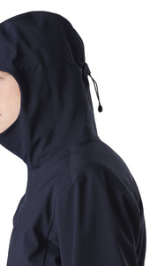 STYLIRO SPORTS Vente en gros personnalisée Veste coupe-vent imperméable respirante pour hommes et femmes pour la randonnée en plein air - à capuche, broderie écologique - Product Image 5