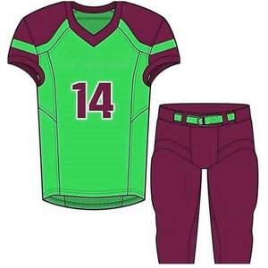 Maillots de football américain légers personnalisés pour athlètes, uniformes de football personnalisés avec impression par sublimation avancée - Product Image 6