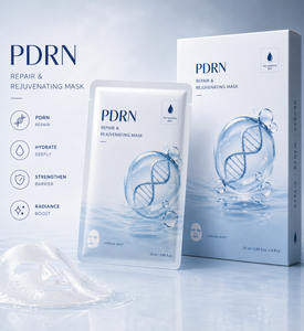 Masque facial en feuille au collagène éclatant et hydratant avec PDRN – Soin hydratant et nourrissant pour tous types de peaux – Solution de beauté coréenne - Product Image 1