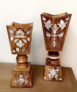 Luxury <b>Wood</b> & Mother of Pearl Incense <b>Burner</b> Unique Arabic Mabkhara Design <b>for</b> Home & Gifts by Falak World Export - Product Image 6
