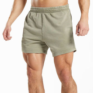 Pantalones Cortos Deportivos Personalizados con Logotipo para Hombre, de Nailon/Spandex, Sólidos, de Secado Rápido, Transpirables, con Cintura Elástica, Casuales, para Entrenamiento, OEM, ODM, Marca Privada - Product Image 1