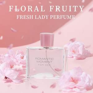 Eau de Parfum para Mujer de 3.4 fl oz - ROMANTIC MOMENT - Aroma Floral Amaderado con Rosa, Manzanilla y Limón - Perfume de Intensidad Media - Product Image 5