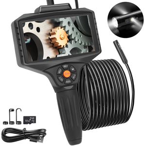 กล้องตรวจสอบแบบส่องกล้อง 8X ซูม 1080P HD เลนส์สามตัว หน้าจอ IPS 5 นิ้ว ไฟ LED 10 ดวง แสดงผลแบบแบ่งหน้าจอ 10 ช่อง สำหรับงานอุตสาหกรรม - Product Image 6