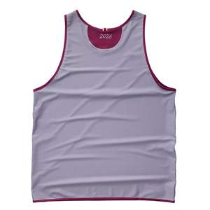 OEM Custom Design Sublimated Knitted <b>Running</b> Marathon Singlets Sleeveless Polyester Spandex Crew Neck Tank Tops Unisex Stretchy - Product Image 5
