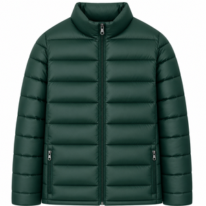 OEM ODM Custom <b>Winter</b> Classic Stand Collar Waterproof Windbreaker Thick <b>Quilted</b> Jacket Camouflage Long Casual Zipper for Men - Product Image 1