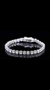 Pulsera de Diamantes Cultivados en Laboratorio |   Diamantes Certificados IGI de 5.10 CTW E-F VVS2, Oro de 9K/10K/14K/18K - Product Image 6