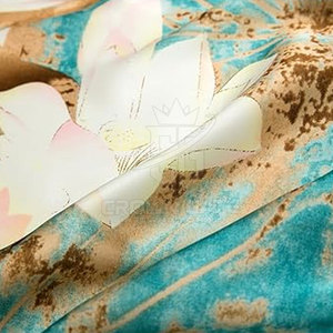 Elegante Bufanda de Seda con Textura Suave, Accesorio de Moda Premium para Mujer, Diseño Personalizado, Color Sólido, Bufanda de Seda Hecha a Medida al por Mayor - Product Image 3