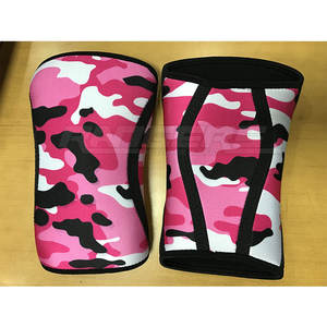 Genouillères en néoprène camouflage professionnelles et flexibles pour l'entraînement de fitness, le squat et la force athlétique, OEM en gros - Product Image 5
