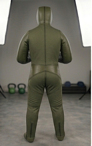 Olive Green Faux Leather <b>Boxing</b> <b>Dummy</b> Durable Training Equipment for Adult Martial Arts Practice - Product Image 2