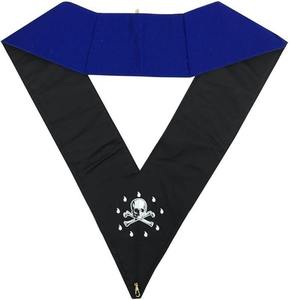 Collares de Seguridad con Cadena Clásica de Lona Bordada con Logotipo Masónico Personalizado en 3D de Alta Calidad, Fabricación al por Mayor 2025 - Product Image 6