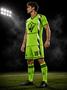 Tenue de football de qualité supérieure, confortable, respirante, prête pour les matchs professionnels, maillot d'équipe de club pour les tournois. - Product Image 3