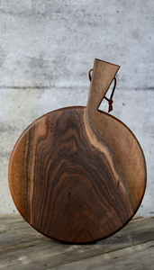 Tabla de cortar de madera hecha a mano, sostenible, de calidad alimentaria, con mango ergonómico, juego de utensilios de cocina duraderos - Product Image 2