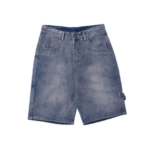Custom Casual Denim <b>Shorts</b> 100% Cotton Heavy Washed Vintage OEM Service Quick Dry & Eco-Friendly Cheap Price Wholesale Rate - Product Image 1