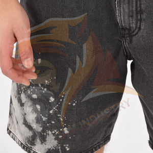 Ropa Masculina de Alta Calidad, Pantalones Cortos de Mezclilla Casuales para Hombre, Precio Competitivo, Diseño Más Reciente, Pantalones Cortos de Mezclilla Rectos para Hombre - Product Image 4