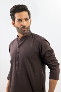 <b>Men</b> Long <b>Kurta</b> Shalwar Kameez Premium Quality Traditional Clothing Comfortable Fit For Everyday And Formal Functions - Product Image 4