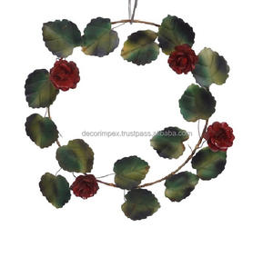 Home Decor <b>Christmas</b> <b>Wreath</b> Colourful <b>Wreath</b> Modern Frames Specifically Adorned With Leafs <b>Christmas</b> <b>Wreath</b> <b>for</b> Home Decor - Product Image 4