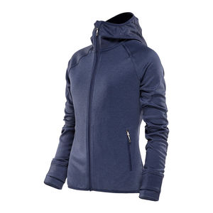 Sudadera con capucha Sherpa para esquí al aire libre, chaqueta de nieve transpirable para mujer, con bolsillos con cremallera personalizados, para deportes de invierno, incluyendo esquí y snowboard. - Product Image 2