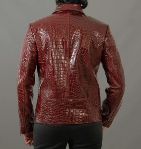 Chaqueta de Cuero Personalizada para Hombre, Resistente al Viento, para Uso Urbano en Invierno 2025 - Product Image 5
