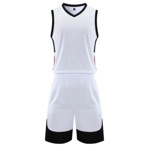Ensemble de shorts de basket-ball personnalisés, 100% polyester, impression sublimée, respirant, séchage rapide, antibactérien, uniforme d'équipe, vêtements de sport - Product Image 4