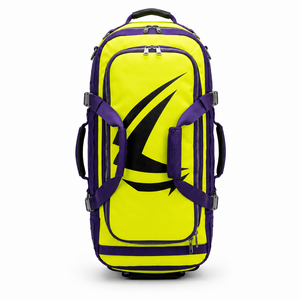 Bolsa de Lona Impermeable para Senderismo, Resistente, Deportiva, Personalizada, de Poliéster Oxford 600D, Diseño de Bloques de Color, Cierre de Cremallera y Hebillas - Product Image 1