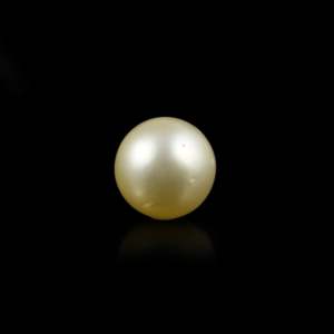 Perle dorée lâche de 4,85 carats, pierre précieuse de luxe pour bijoux fins - Product Image 1