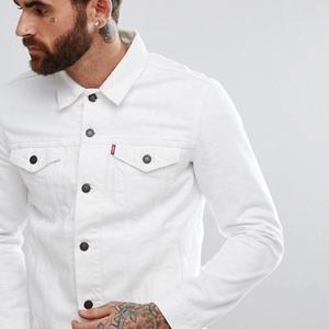 Chaqueta de Mezclilla Personalizada de Alta Calidad para Hombre con Forro de Lana, Chaqueta de Mezclilla Térmica y Cálida, Abrigo Informal para Hombre - Product Image 4