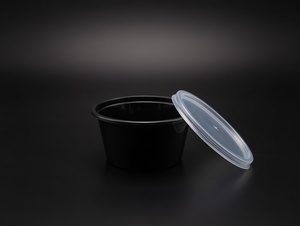 Contenedor Redondo de Polipropileno Virgen, Capacidad de 175 ml, Gama de Contenedores Redondos - Moldeo por Inyección al por Mayor para Delicatessen - Product Image 3