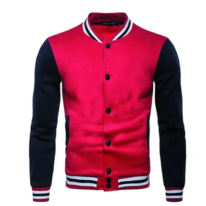 Custom Unisex Basketball Varsity Jacket High Quality <b>Green</b> Crop Printed Street Wear Plus Size Jackets For Men - Product Image 2