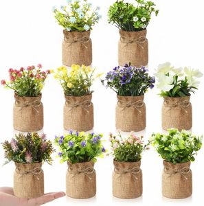 Jarrón de Flores de Yute Hecho a Mano al por Mayor – Jarrón Decorativo de Fibra Natural Sostenible para Decoración del Hogar, Tiendas y Comercios - Product Image 5