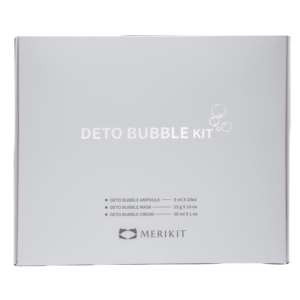 Set de Cuidado Facial Merikit Bubble Kit, Crema Facial Coreana Vegana con Niacinamida, Hidratante, Antienvejecimiento y Blanqueadora en Frascos - Product Image 1