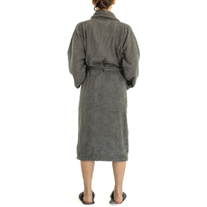 Wholesale Price Summer Long Absorbent Flannel Bath Robe Kimono Men Sleepwear Dressing Luxury <b>Waffle</b> Towel - Product Image 3