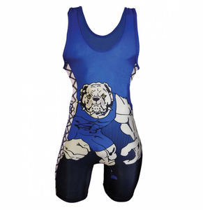 Ropa Deportiva, Singlets de Lucha Sublimados, Ropa de Fitness, Singlet Reversible Transpirable, Singlets de Gimnasio para Hombre, Corte Bajo, para Levantamiento de Pesas - Product Image 4