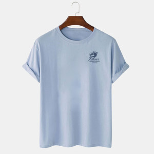 Vente directe d'usine, t-shirts confortables pour hommes, best-sellers, fabriqués au Pakistan, en coton, pour hommes. - Product Image 1