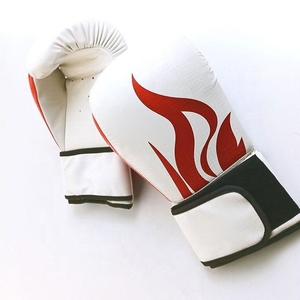 Gants de boxe avec rembourrage de protection haute densité, construction durable, fermeture sécurisée par crochets et boucles, intérieur respirant - Product Image 1