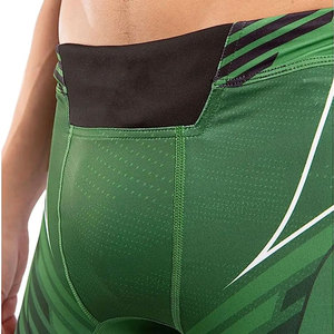 High Quality Worsted Elastic Waist <b>Compression</b> <b>Shorts</b> <b>Men</b> Breathable Quick-Dry Anti-Wrinkle Vintage Animal Print Sporty Workout - Product Image 6