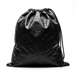 กระเป๋าเป้กีฬาแบบมีเชือกผูก กันน้ำ ซักได้ พิมพ์โลโก้<span class=keywords><strong>ได้</strong></span> น้ำหนักเบา สำหรับใส่ของใช้จำเป็นในการเดินทาง เหมาะสำหรับวิ่งมาราธอน และออกกำลังกาย - Product Image 1