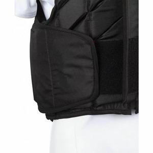 Chaleco Protector de Neopreno Negro Unisex con Cierre de Cremallera, Sin Mangas, para Montar a Caballo, Diseño Sólido Impermeable - Product Image 3