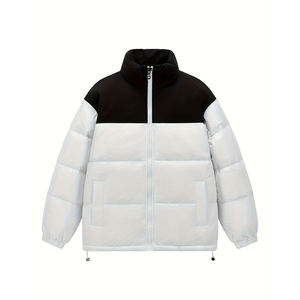 Veste matelassée personnalisée pour homme, manteau d'hiver chaud pour l'extérieur, approvisionnement en gros - Product Image 1
