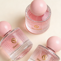 Flacon de parfum tendance vide 40 ml, flacon de parfum en verre de luxe vide avec emballage boîte