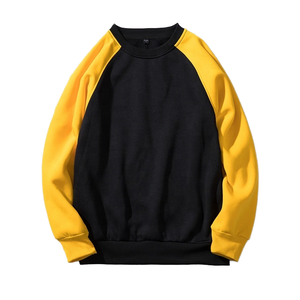 Sudadera Unisex de Algodón 100% con Cuello Redondo, Ajuste Holgado, Cómoda, Manga Larga, Lisa, Casual, Tejida para Primavera, Venta al por Mayor - Product Image 2