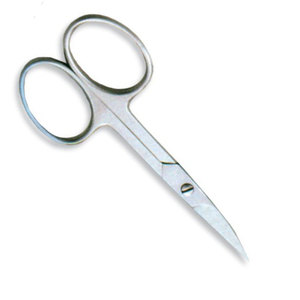 Tijeras para Cutículas de la Mejor Calidad con Hoja Curva Afilada de Acero Inoxidable de Grado Quirúrgico, Empaque Personalizado para Manicura y Cuidado de Belleza - Product Image 3