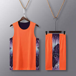 Latest Collection Basketball Uniform for Summer Season Breathable Sublimation Printing Design Your Own Basketball Uniform Set - Product Image 5