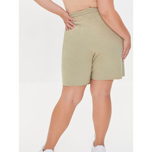Pantalones Cortos Deportivos Casuales Personalizados para Mujer, de Alta Calidad, Transpirables, Hasta la Rodilla, con Cintura Elástica y Cordón Ajustable - Product Image 5