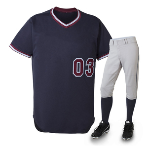 Hot Sale Sports Wear Baseball Uniform High Quality Custom Logo Men's Baseball Uniform - Product Image 1