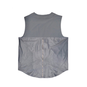 Salon Barber Sleeveless vest for Hairdressers Lightweight Polyester Fabric Stylish Short Sleeve Design Eco-Friendly Durable - Product Image 2